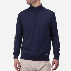 KJUS Midlayers & Sweaters-Men'S Kory Tech Half-Zip Atlanta Blue