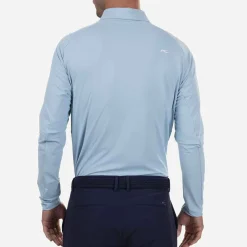 KJUS Polos-Men'S Soren Polo L/S (Solid) Coastline