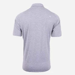 KJUS Polos-Men'S Soren Solid Polo S/S Steel Grey Melange