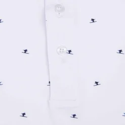 KJUS Polos-Men'S Sotto Polo S/S White/Atlanta Blue