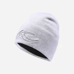 KJUS Accessories-Unisex Side Logo Beanie White