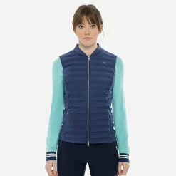 KJUS Jackets & Vests-Women'S Bellavista Vest Atlanta Blue
