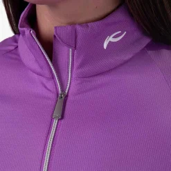KJUS Midlayers & Sweaters-Women'S Collagen Midlayer Half-Zip Foxglove