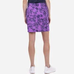 KJUS Pants & Skorts-Women'S Ice Printed Skort (16") Foxglove/Atlanta Blue