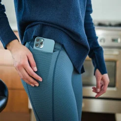 KJUS Bottoms-Women'S Seoul Pocket Leggings Steel Blue